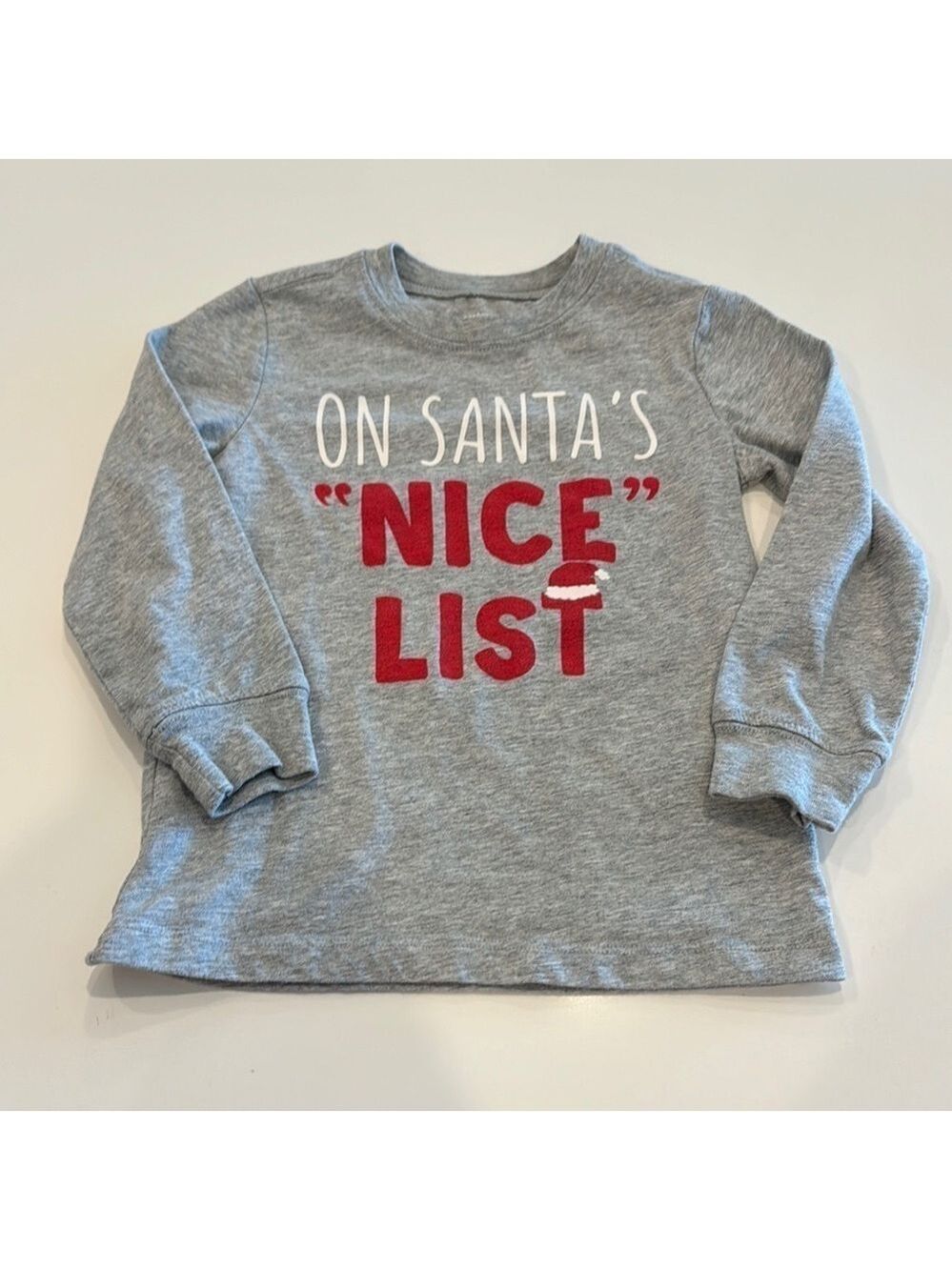 Carter's Gray Long Sleeve Tee